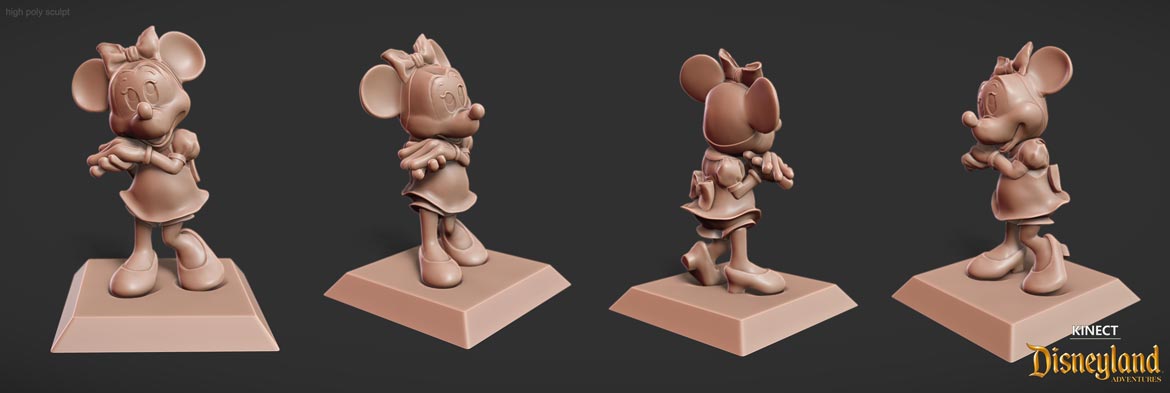 minnie mouse sculpt